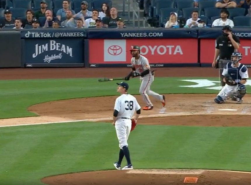 Heaney Not Heinous But Not Great Either. Balt 7 NY 1 Yankee.Blue