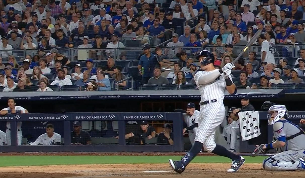 Great Team Win. Yankees 4 Mets 2 Yankee.Blue